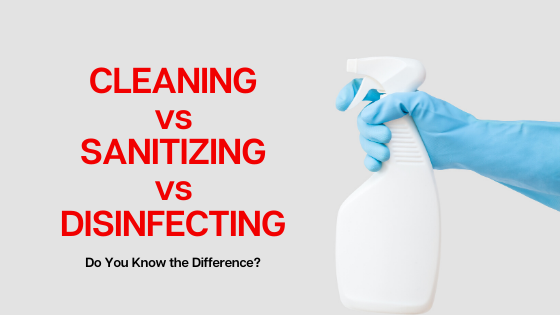 Cleaning vs Sanitizing vs Disinfecting | Hercules Services